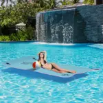 HOMCOM Mega Floating Water Mat, 10' x 5' 3-Layer Pool Float Raft for Lake and Ocean, Portable Foam Construction - Image 6