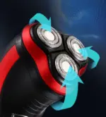 Waterproof Rotary Electric Shaver with Pop Up Trimmer for Wet and Dry Use - Image 15