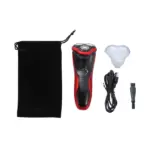 Waterproof Rotary Electric Shaver with Pop Up Trimmer for Wet and Dry Use - Image 2
