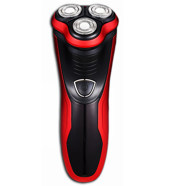 Waterproof Rotary Electric Shaver with Pop Up Trimmer for Wet and Dry Use