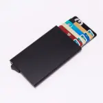 RFID Blocking Slim Stainless Steel Card Holder Wallet - Image 8