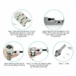 Adjustable Metal Watch Band Link Pin Remover Repair Tool - Image 2