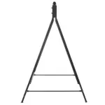 Outsunny Metal Porch Swing Stand 528 lb Capacity for Backyard Patio and Lawn Black - Image 9