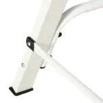 Metal Porch Swing Stand with 528 lb Capacity, White - Image 9