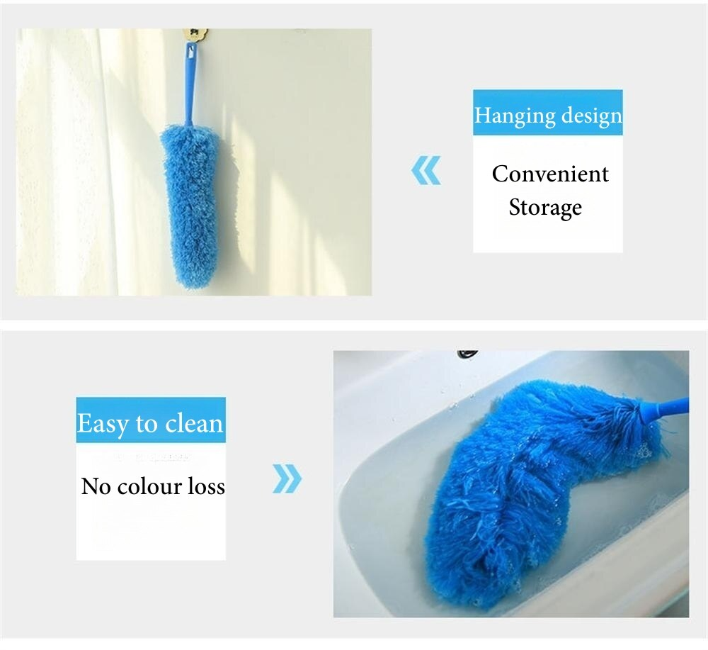 22 Inch Bendable Microfiber Duster for Ceiling Fans and Furniture