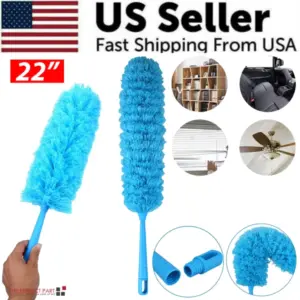 microfiber duster cleaning brush dust cleaner bendable handle soft ceiling fan 6