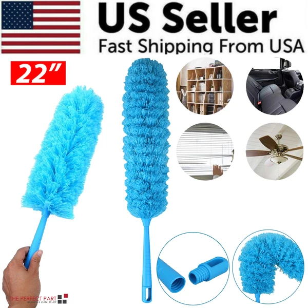 microfiber-duster-cleaning-brush-dust-cleaner-bendable-handle-soft-ceiling-fan-6.webp 22 Inch Bendable Microfiber Duster for Ceiling Fans and Furniture - Image 1