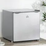 HOMCOM Mini Freezer Countertop, 1.1 Cu.Ft Compact Upright Freezer with Removable Shelves, Reversible Door for Home, Dorm, Apartment and Office, Gray - Image 2