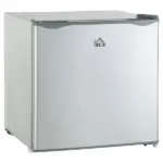 HOMCOM Mini Freezer Countertop, 1.1 Cu.Ft Compact Upright Freezer with Removable Shelves, Reversible Door for Home, Dorm, Apartment and Office, Gray - Image 12