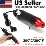 Mini Electric Heat Gun for Crafts Embossing Drying and DIY Projects