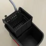 HOMCOM Mop Bucket with Wringer on Wheels 21 Quart Floor Cleaning Black Separate Dirty Clean Water System - Image 9