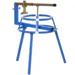 Motorcycle Tire Changing Stand for 16 to 24 Inch Tires, Adjustable, Blue