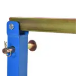 Motorcycle Tire Changing Stand for 16 to 24 Inch Tires, Adjustable, Blue - Image 9