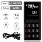 12-Port USB Desktop Charging Station Hub, Up to 3.5A per Port - Image 9