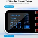 8-Port USB Desktop Charging Station with QC 3.0 and USB-C PD - Image 11