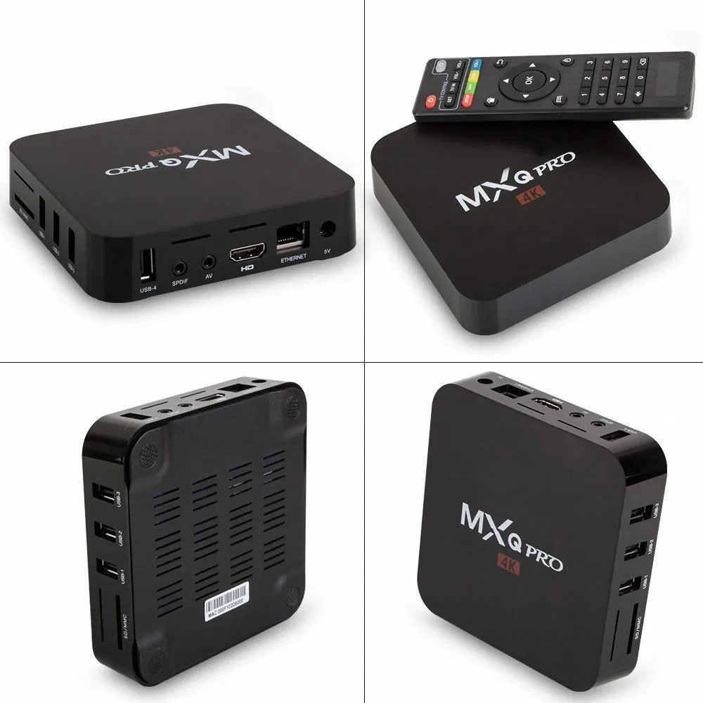 MXQ Pro 4K Android 7.1 Quad Core Smart TV Box Media Player
