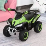 NO Power Kids Ride On Push Car, w/ Music, Lights for 1.5-3, Green - Image 10
