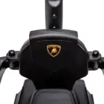 Licensed Lamborghini 2 in 1 Toddler Ride On Push Car with Horn and Storage, Orange - Image 9