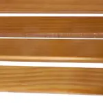 Outsunny 50 Inch 2-Person Outdoor Bench with Wood Slat Seat and Metal Legs Teak - Image 9