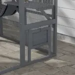 PawHut Outdoor Cat Enclosure with Condos, Canopy, Suspension Bridges, Platforms and Multiple Doors for 3-6 Cats, Gray - Image 9