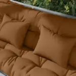 Outsunny Outdoor Cushion Set Encru for Bench Seating Renewal Comfort Upgrade for Garden and Patio Furniture - Image 8