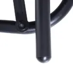 Outdoor Glider Rocking Chair for 2, Patio Bench Swing with Steel Frame, for Garden, Porch - Black - Image 9