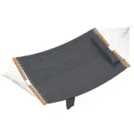Outsunny Outdoor Hammock 2-Person, with Pillow and Pad, 440 lbs Capacity, Gray - Image 11