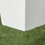 Outdoor Planter Set 2-Pack MgO Flower Pots White Drainage for Garden Patio Yard Elegance - Image 8