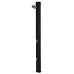 Outdoor Solar Heated Shower 9.2 Gallon with Rotating Head Black for Pool Patio - Image 11