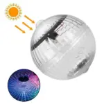 Solar Floating RGB LED Pond Pool Light with Color Changing Rotation - Image 5