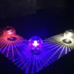 Solar Floating RGB LED Pond Pool Light with Color Changing Rotation - Image 8