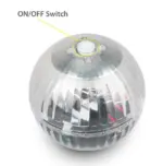 Solar Floating RGB LED Pond Pool Light with Color Changing Rotation - Image 10