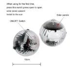 Solar Floating RGB LED Pond Pool Light with Color Changing Rotation - Image 18