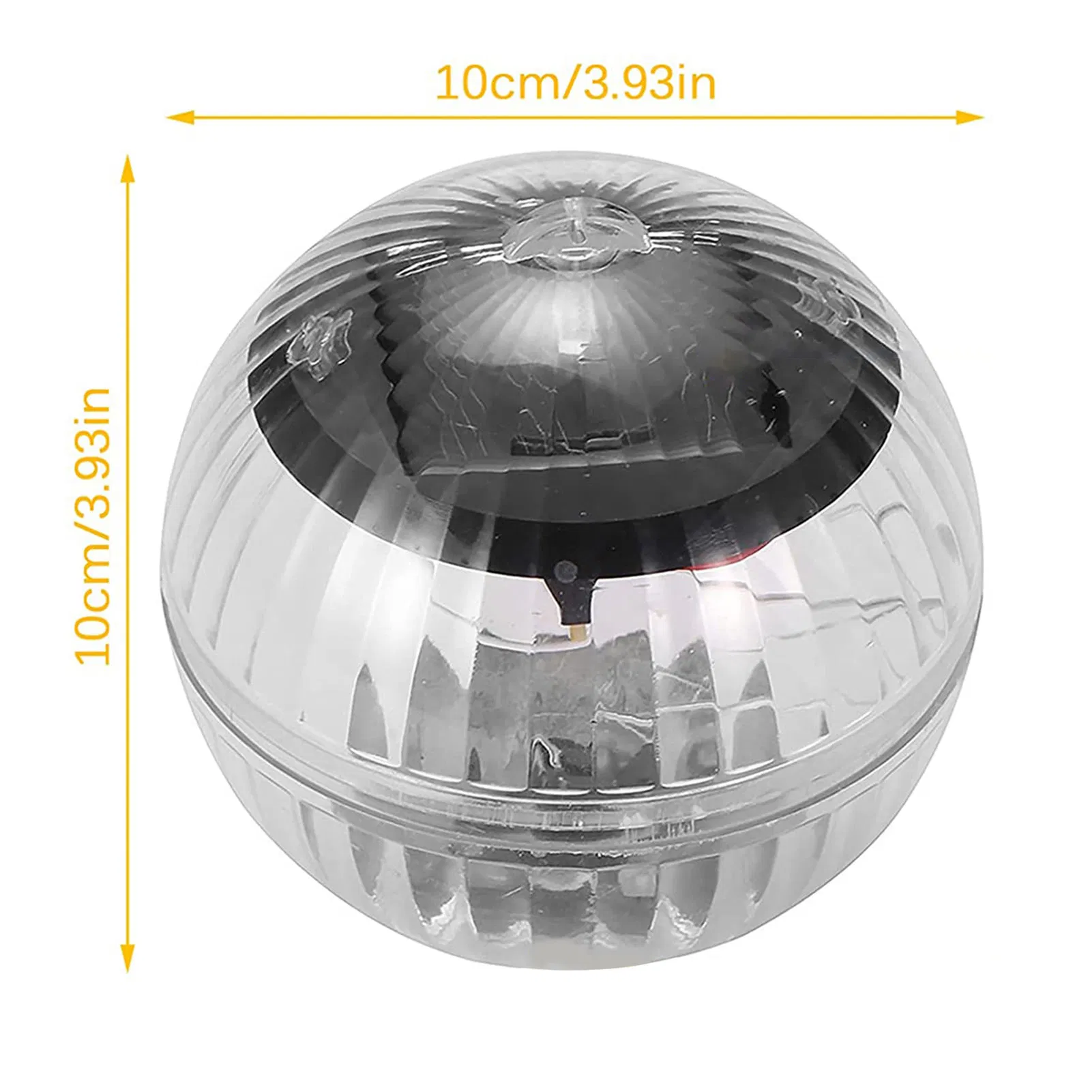 Solar Floating RGB LED Pond Pool Light with Color Changing Rotation