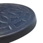 Outsunny Outdoor Umbrella Stand Base 17" 27 lbs, Round, Decorative Pattern, for Dia. 1.5", Dia. 1.89" Pole - Bronze - Image 7