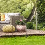 Outsunny Patio Perimeter: 11.5 Inch Metal Garden Fence 4-Pack, Decorative Rust-Resistant Border - Image 10