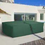 Patio Sectional Lounge Set Cover, 97"x65"x26", Heavy Duty Waterproof Outdoor Furniture Sofa Cover, Dark Green - Image 2