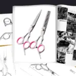 Pet Grooming Scissors Set with Straight Curved and Thinning Shears - Image 16