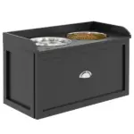 Pet Feeding Station Pet Dish Bowl Set with Storage, 2 Elevated Dog Bowls for Large Sized Dogs, Black - Image 11