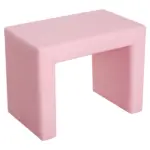 Pink 2-in-1 Convertible Kids Sofa Set Toddler Table and Chair Versatile Couch for Boys and Girls - Image 8