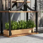 Outsunny Plant Stand Indoor, 8 Tier 62" S-Shaped Plant Shelf, Corner Plant Rack for Multiple Plants, Carbonised Finish - Image 9
