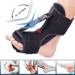 Adjustable Night Splint Ankle Support Brace with Aluminum Stay - Image 9