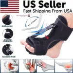 Adjustable Night Splint Ankle Support Brace with Aluminum Stay