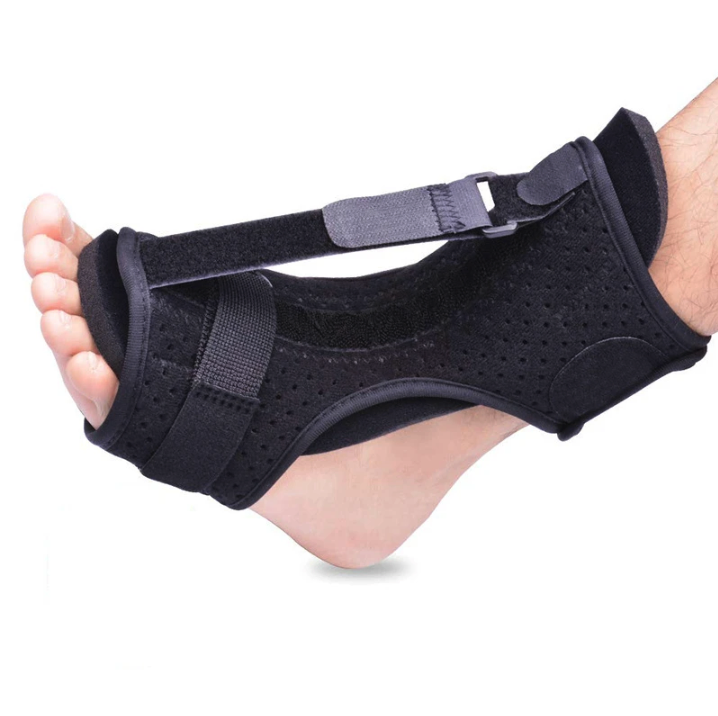 Adjustable Night Splint Ankle Support Brace with Aluminum Stay