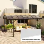 Outsunny Polycarbonate Greenhouse Panels UV Protected Twin-Wall Polycarbonate Sheet 47.2" x 23.6" 10 Pack Clear - Image 8
