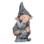 Funny Resin Garden Gnome Statue Outdoor Decorative Ornament - Image 12