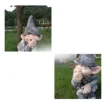 Funny Resin Garden Gnome Statue Outdoor Decorative Ornament - Image 14