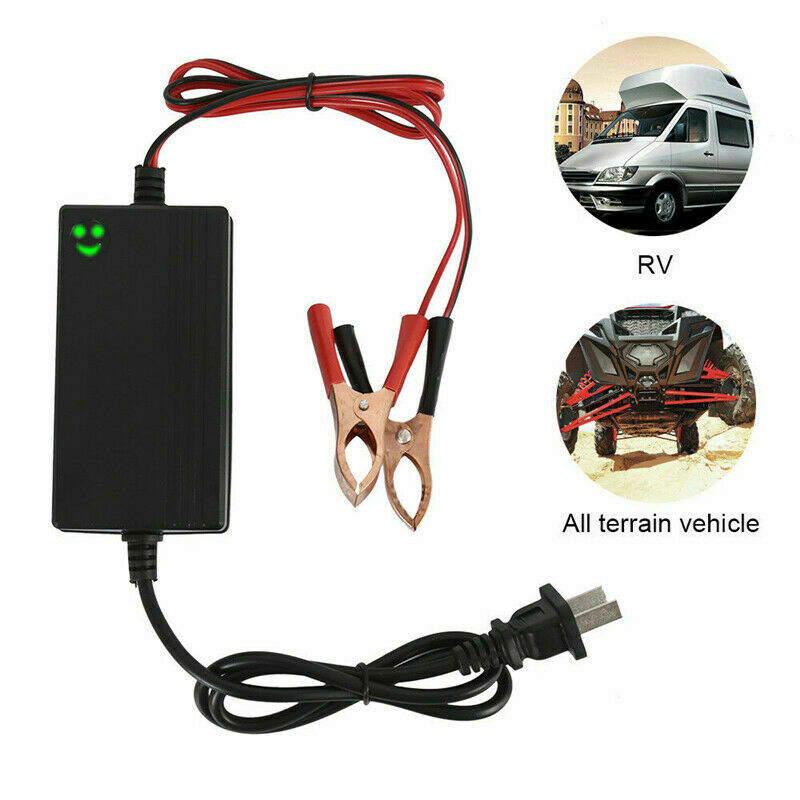 12V 2A Lead-Acid Battery Charger and Trickle Maintainer