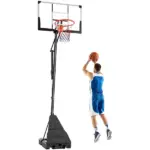 Portable Basketball Hoop Outdoor, 8-10ft Adjustable Basketball Goal, 47 Inch Shatterproof Backboard, Action Grip - Image 11