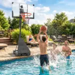Portable Basketball Hoop Outdoor, 8-10ft Adjustable Basketball Goal, 47 Inch Shatterproof Backboard, Hand-Crank Lift - Image 9